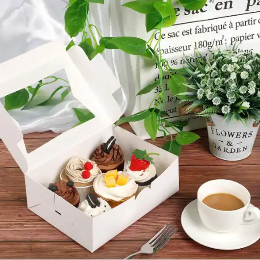 Pastry Boxes with Windows (2)