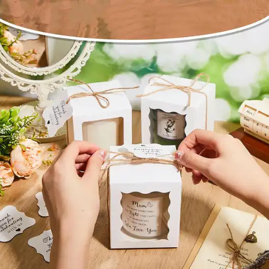 Candle Boxes with Window (3)