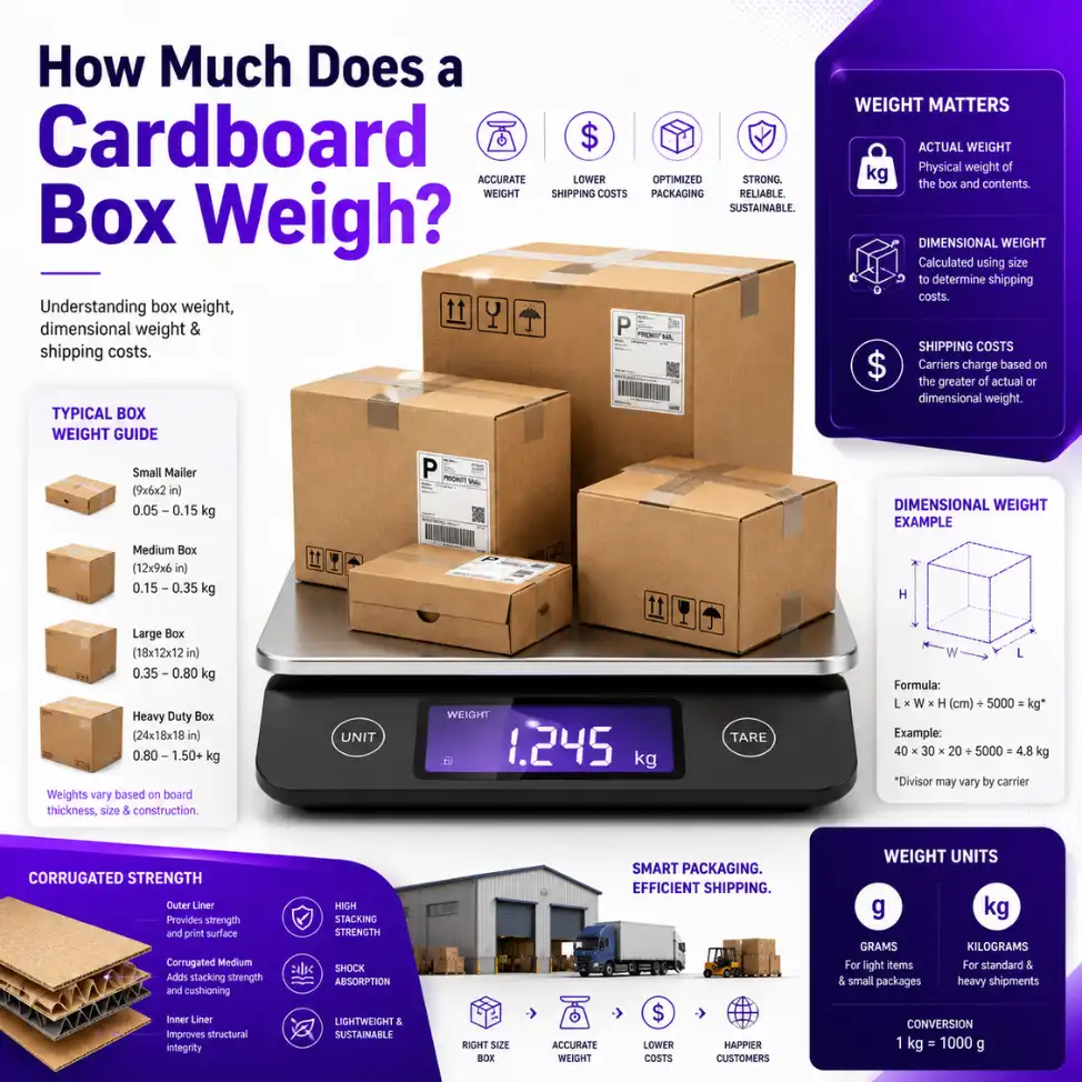 Cardboard Box Weigh