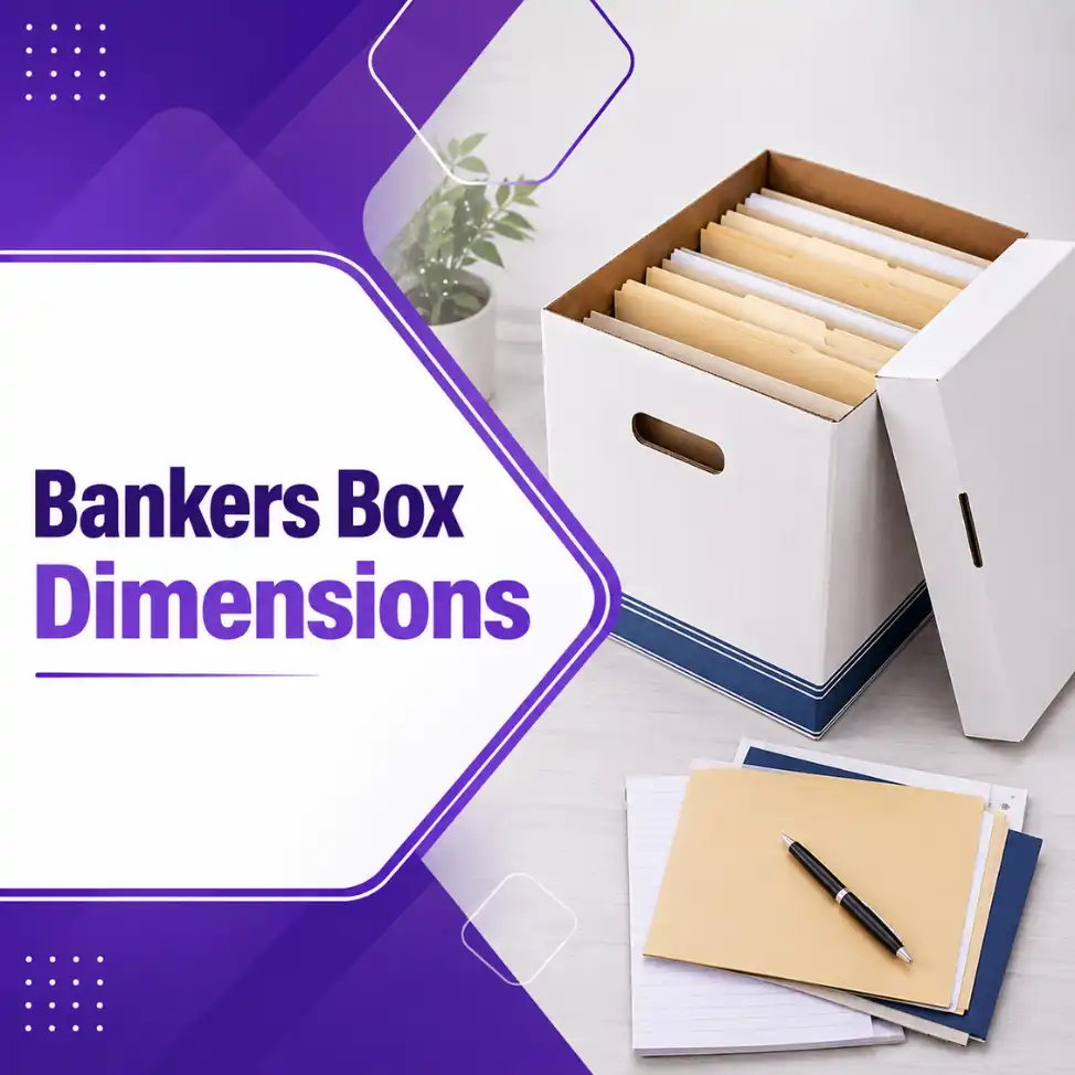 Bankers Box Dimensions Standard File Storage Box Size Guide