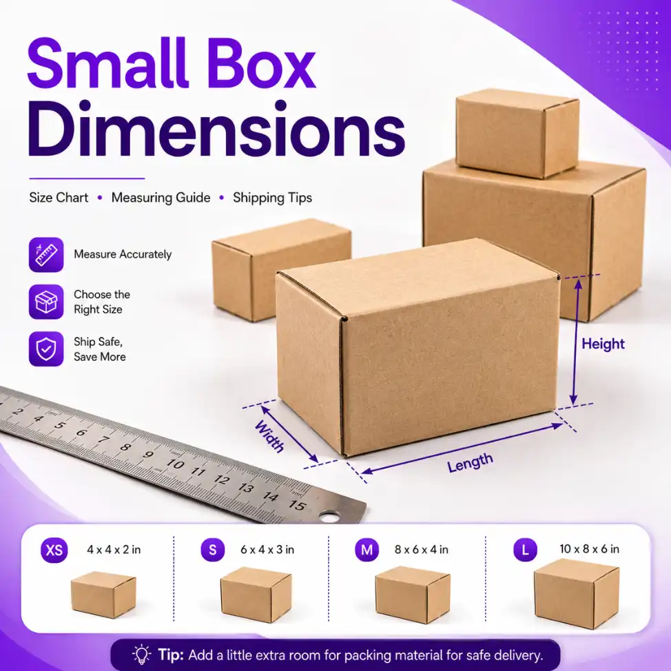 Small Box Dimensions Sizes, Charts & Buying Guide