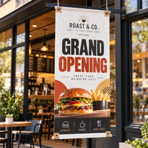 Custom Vinyl Flex Banners